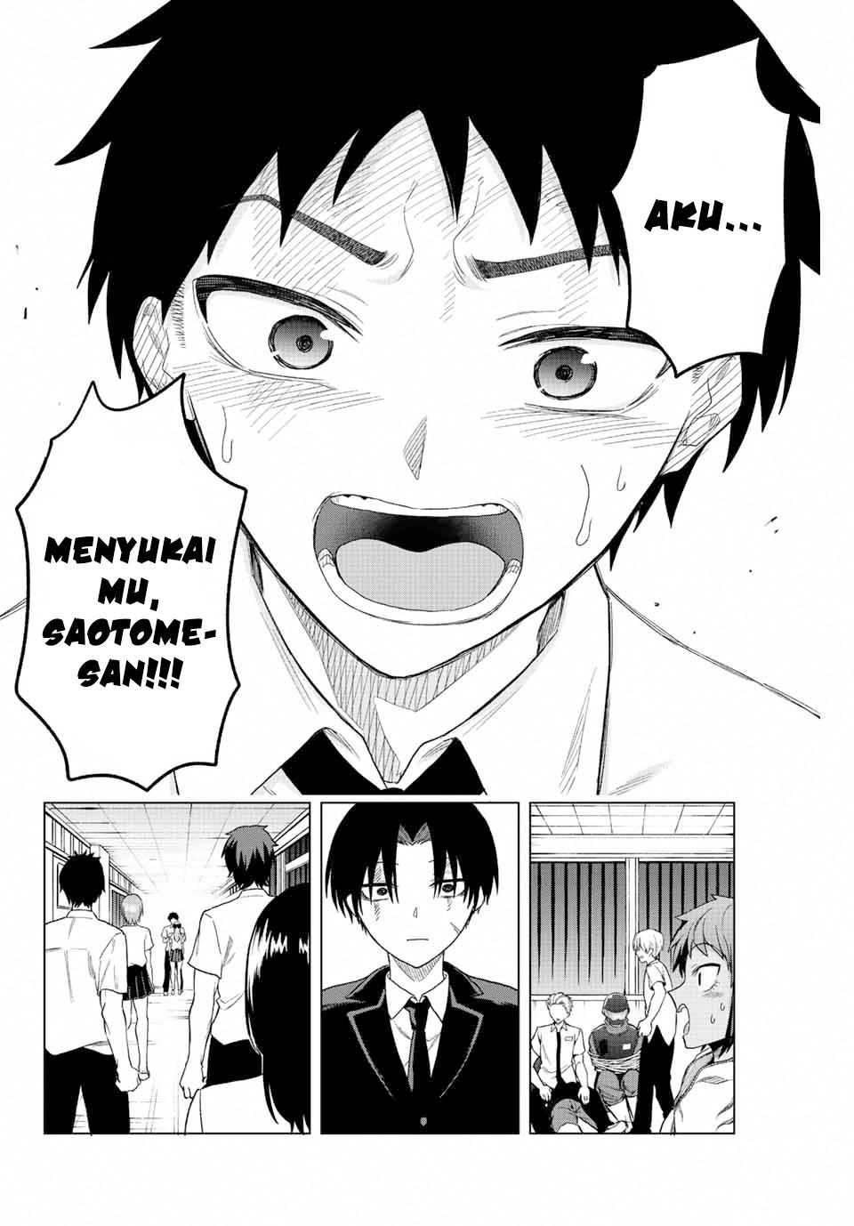 The Death Game Is All That Saotome-san Has Left Chapter 36 End